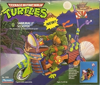 Teenage Mutant Ninja Turtles Playmates Samurai Scooter