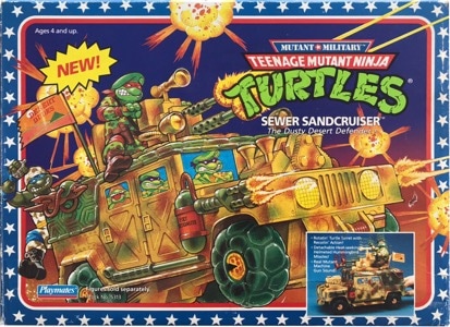 Teenage Mutant Ninja Turtles Playmates Sewer Sandcruiser
