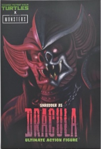 Teenage Mutant Ninja Turtles NECA Shredder as Dracula (Crimson - Universal Monsters)