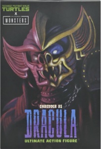 Teenage Mutant Ninja Turtles NECA Shredder as Dracula (Purple - Universal Monsters)