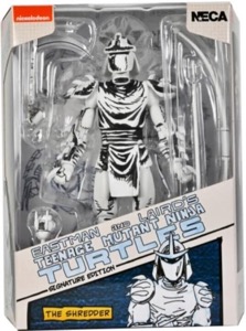 Teenage Mutant Ninja Turtles NECA Shredder (Black & White - Mirage Comics)