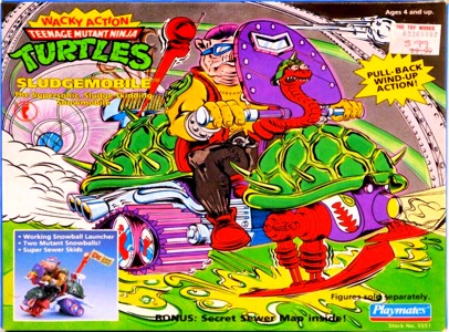 Teenage Mutant Ninja Turtles Playmates Sludgemobile