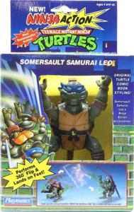 Teenage Mutant Ninja Turtles Playmates Somersault Samurai Leo