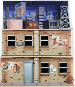 Teenage Mutant Ninja Turtles NECA Street Scene Diorama (Cartoon)