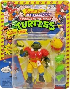 Teenage Mutant Ninja Turtles Playmates T.D. Tossin' Leo
