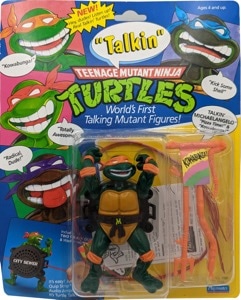 Teenage Mutant Ninja Turtles Playmates Talkin' Michelangelo