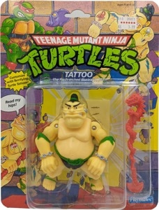Teenage Mutant Ninja Turtles Playmates Tattoo