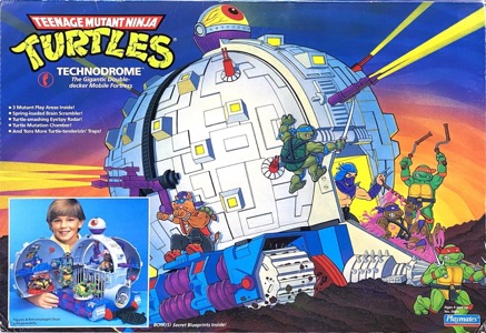 Teenage Mutant Ninja Turtles Playmates Technodrome