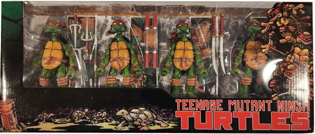 Teenage Mutant Ninja Turtles 4 Pack