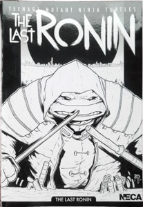 Teenage Mutant Ninja Turtles NECA The Last Ronin (Black & White - Mirage Comics)