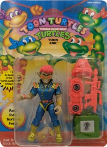 Teenage Mutant Ninja Turtles Playmates Toon Zak