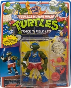 Teenage Mutant Ninja Turtles Playmates Track 'n Field Leo