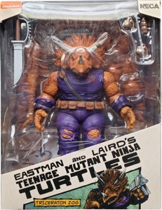 Teenage Mutant Ninja Turtles NECA Triceraton Zog (Mirage Comics)