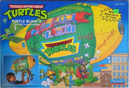 Teenage Mutant Ninja Turtles Playmates Turtle Blimp II