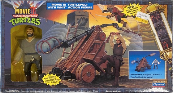 Teenage Mutant Ninja Turtles Playmates Turtlepult with Whit (Movie III)