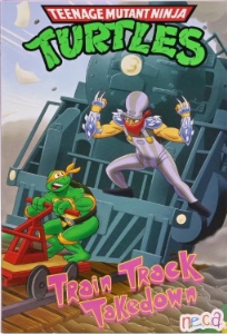 Teenage Mutant Ninja Turtles NECA Ultimate Train Track Takedown Shredder (1987 Cartoon)