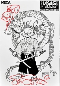 Teenage Mutant Ninja Turtles NECA Usagi Yojimbo (Stan Sakai)