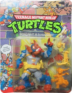 Teenage Mutant Ninja Turtles Playmates Wingnut & Screwloose