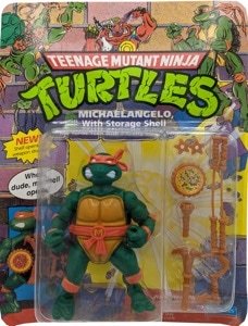 Michaelangelo with Storage Shell