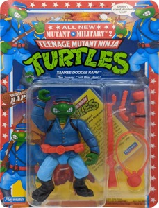 Teenage Mutant Ninja Turtles Playmates Yankee Doodle Raph