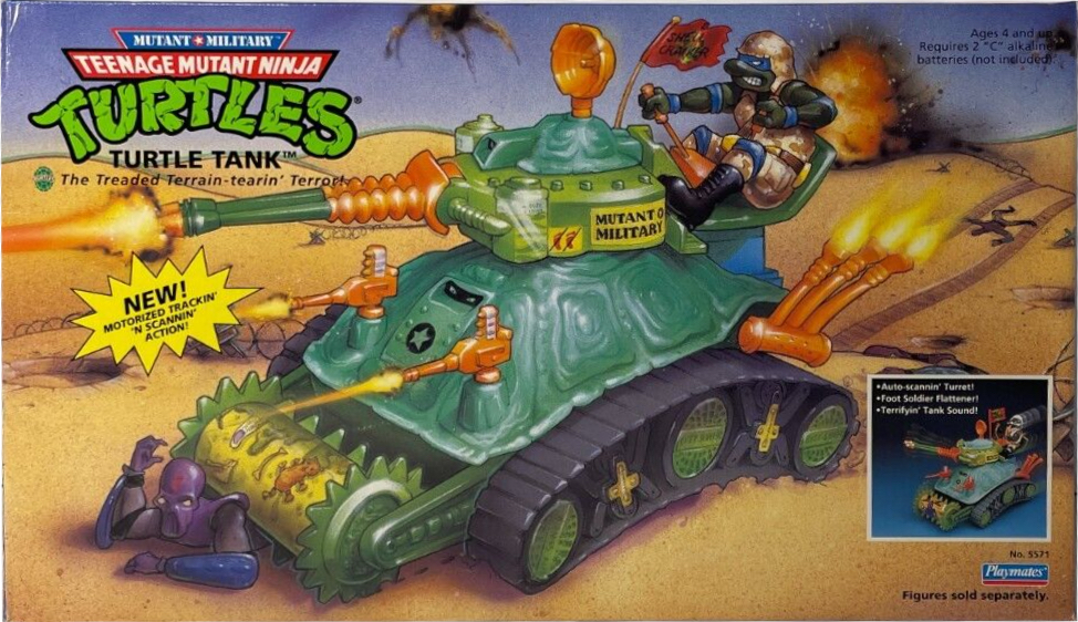 Teenage Mutant Ninja Turtles Playmates Turtle Tank