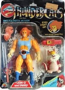 Thundercats LJN Lion-O and Snarf