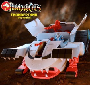 Thundercats Super7 ThunderTank with Panthro