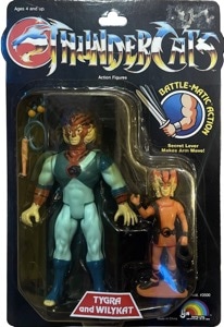 Thundercats LJN Tygra and Wilykat