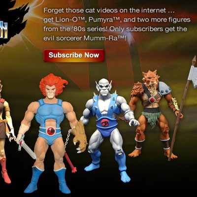 Thundercats Matty Collector Action Figures