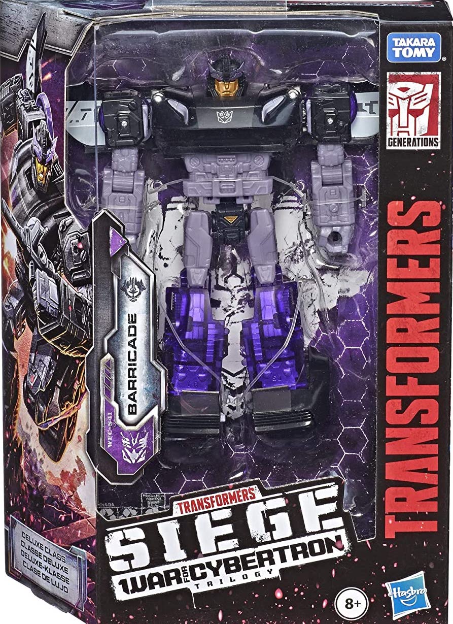 Details about   Hasbro Transformers War For Cybertron Siege Barricade Deluxe Figure New 