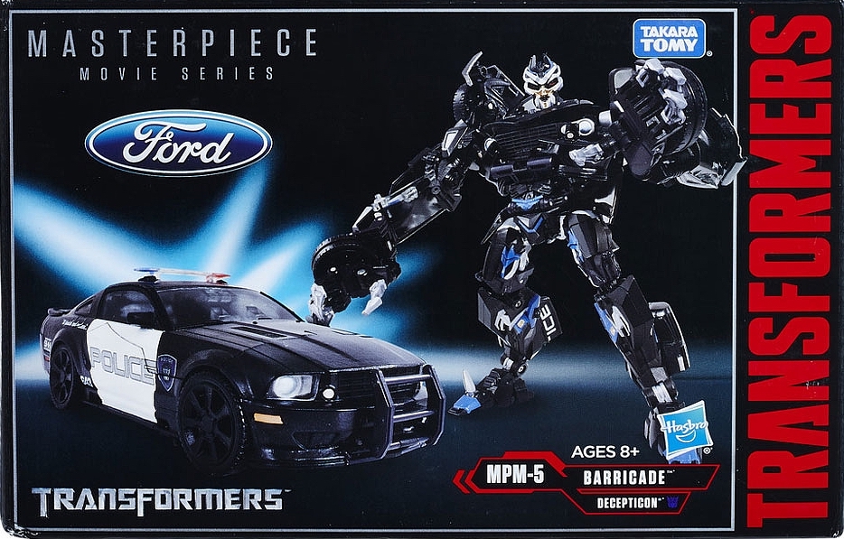 Transformers Masterpiece Movie Series MPM-5 MPM05 BARRICADE Action Figure Toy 