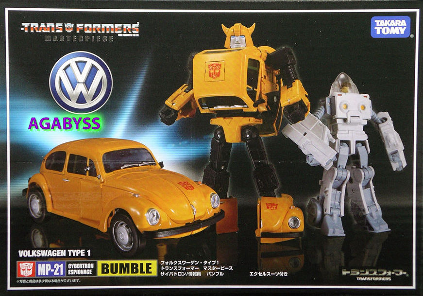 Transformers Masterpiece MP-21 Bumblebee Volkswagen Car Action Figures  Toy