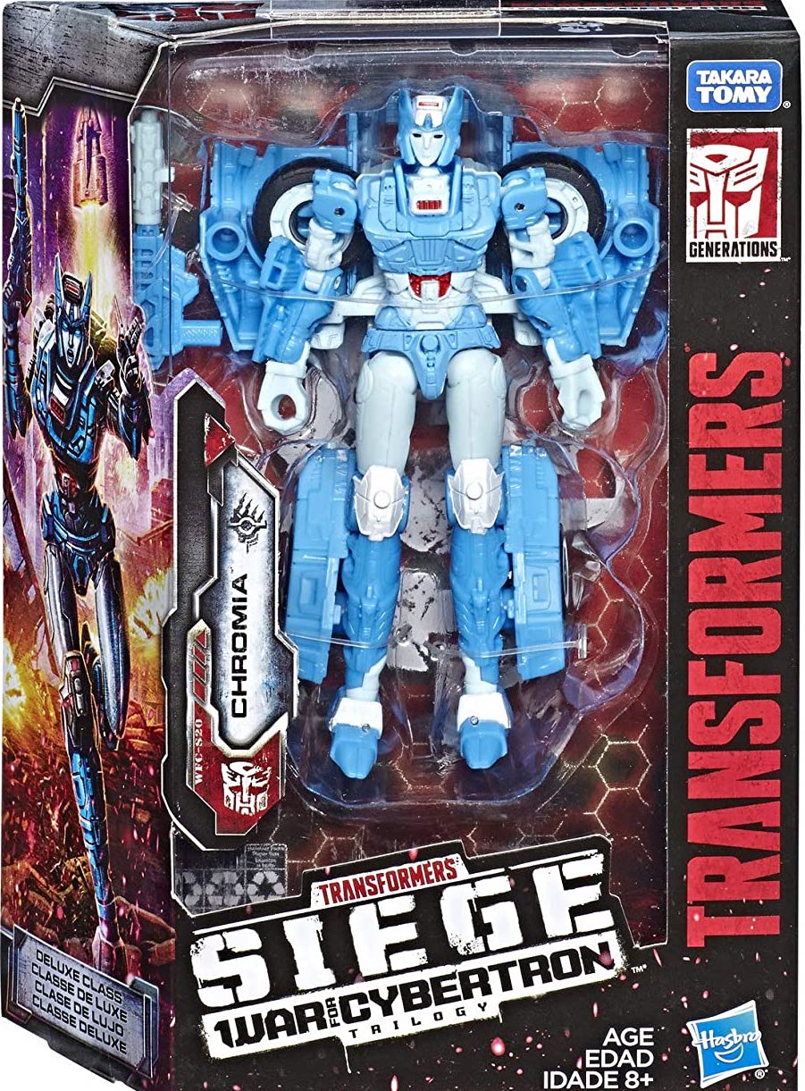 Chromia Transformers War for Cybertron Deluxe Collectible Action Figure NEW 