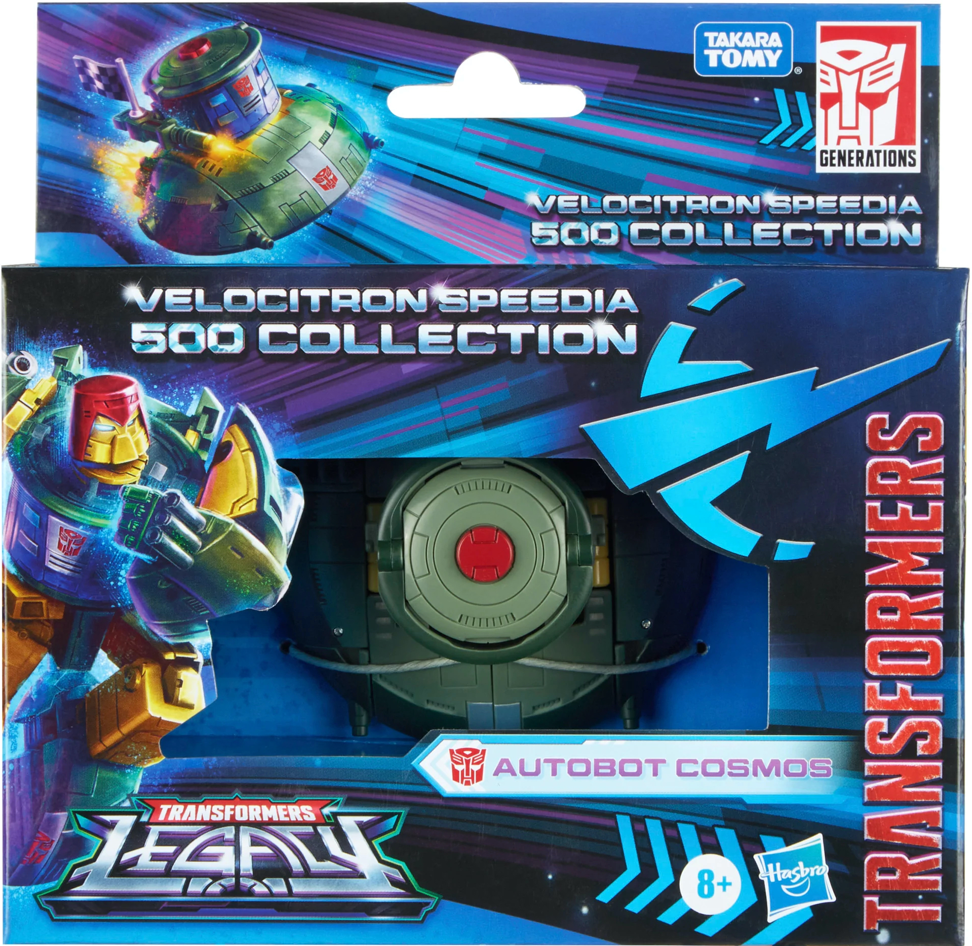 Transformers Legacy Series Cosmos (Deluxe Class - Velocitron Speedia 500  Collection)
