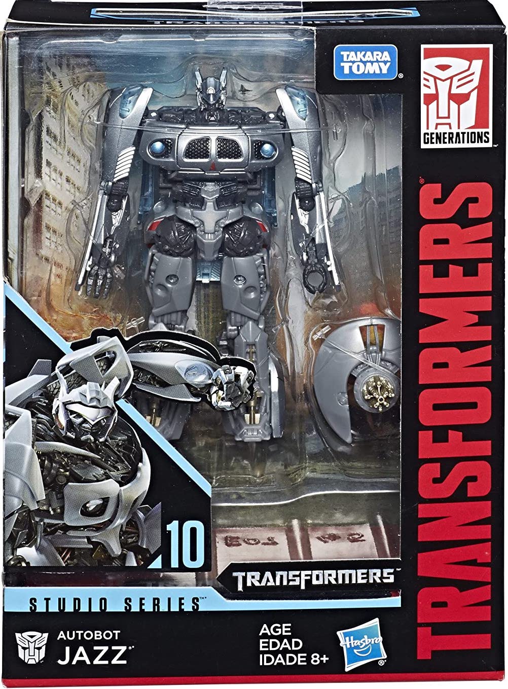 Transformers Hasbro Studio Series SS10 Movies 1 Jazz Boxed 