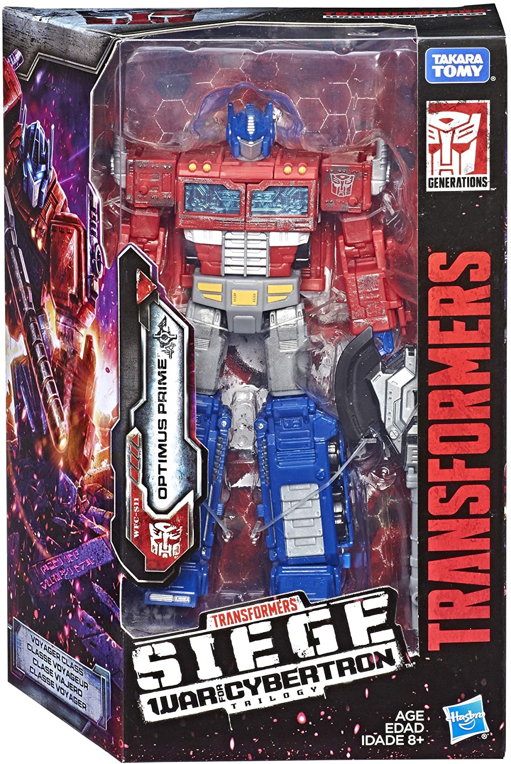 Transformers Hasbro War for Cybertron Siege 35th Walmart Optimus Prime MISB 