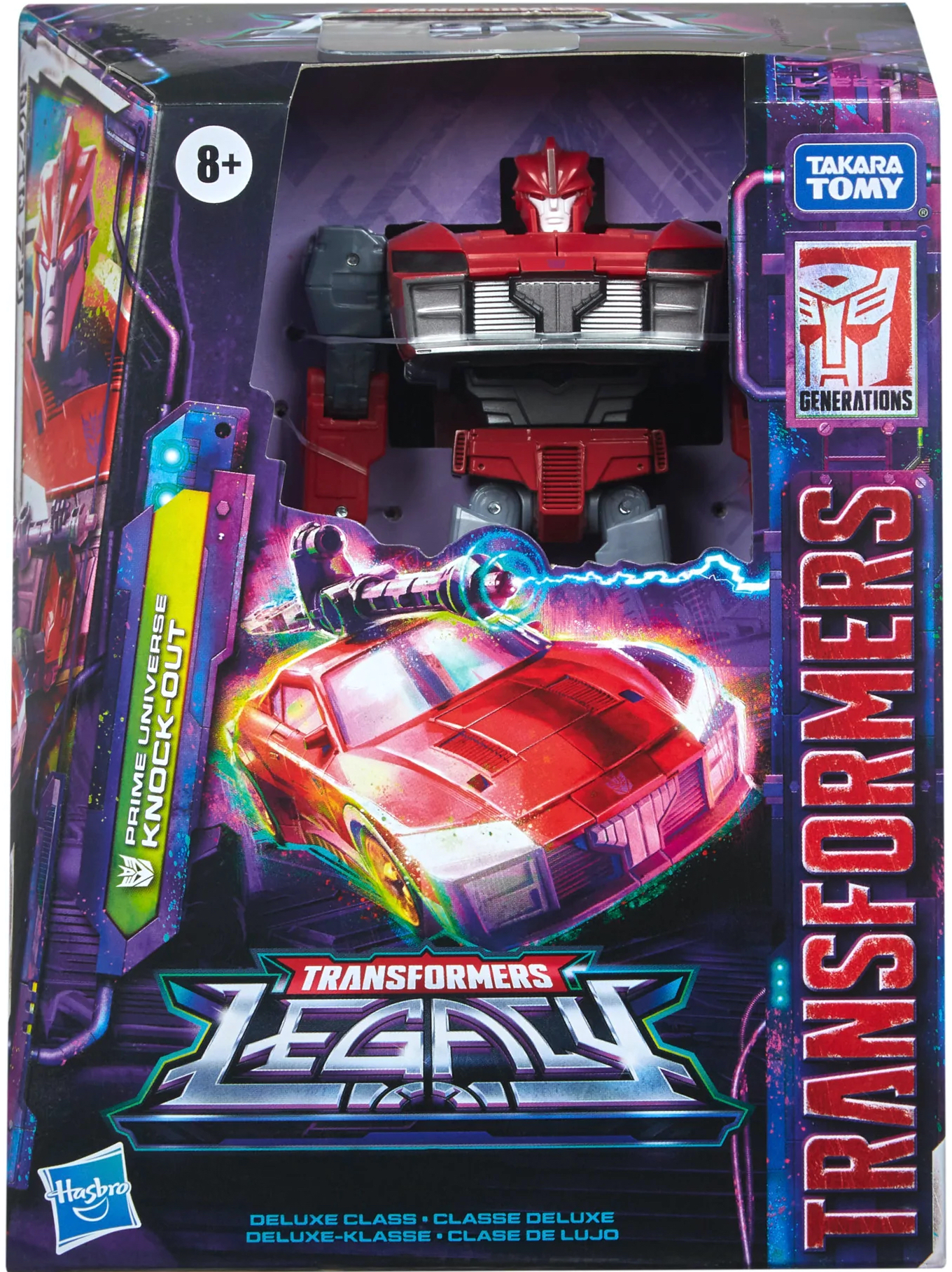Transformers: Legacy Deluxe Prime Universe Knock Out