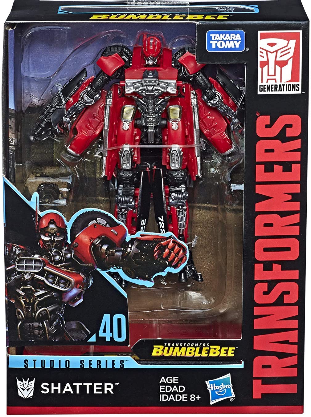 Transformers Hasbro Studio Series SS40 Deluxe Shatter SS-40 Action Figure 