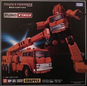Transformers Masterpiece Grapple FUSO T951 Takara Tomy Mp-35 for sale online