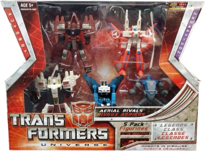 Transformers Universe Aerial Rivals 5 Pack