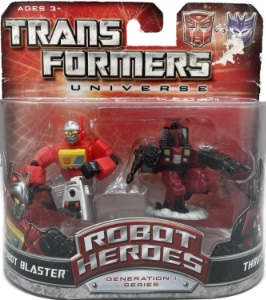 Transformers Universe Autobot Blaster vs. Thrust