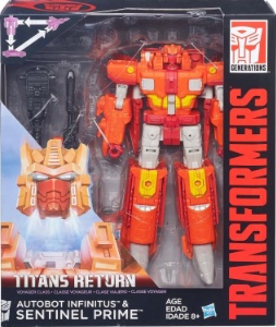 Transformers Titans Return Autobot Infinitus & Sentinel Prime