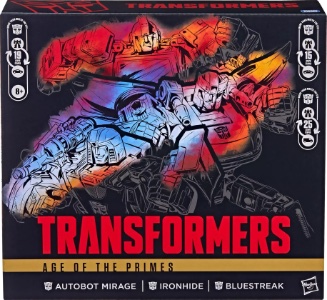 Transformers Age of the Primes Autobot Mirage, Ironhide and Bluestreak