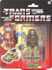 Transformers Vintage G1 Reissue Autobot Outback
