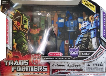 Transformers Universe Autobot Roadbuster vs. Dirge (Autobot Ambush)