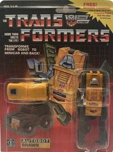 Transformers G1 Brawn (Minispy)