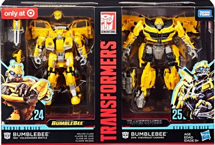 Transformers Studio Series Bumblebee (Then & Now 24 & 25)