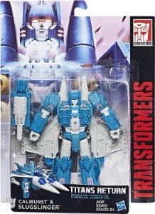 Transformers Titans Return Caliburst & Slugslinger