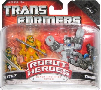 Transformers Universe Cheetor vs. Tankor
