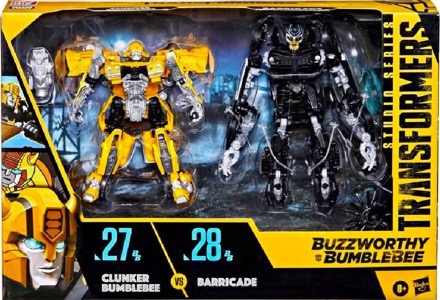 Transformers Studio Series Clunker Bumblebee vs Barricade (27 & 28) (Buzzworthy)